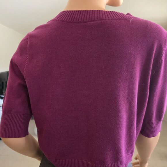 Magenta Ann Taylor Shrug - Picture 2 of 3